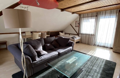 Langensteinbach Apartment | Penthouse - 4 rooms with terrace for up to 10 people