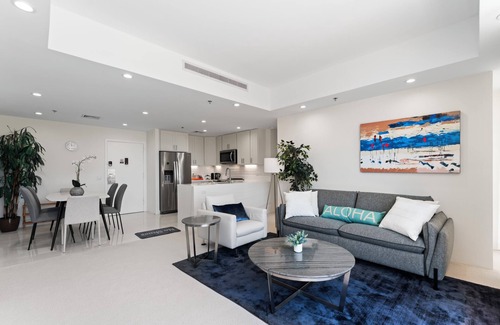 Waikiki Condo | Penthouse Ocean View 2 Bedroom sleeps 8