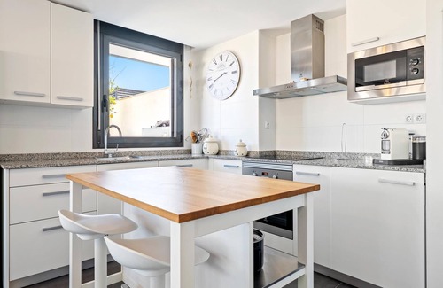 Roques Daurades Apartment | Penthouse with private solarium, barbecue and pool
