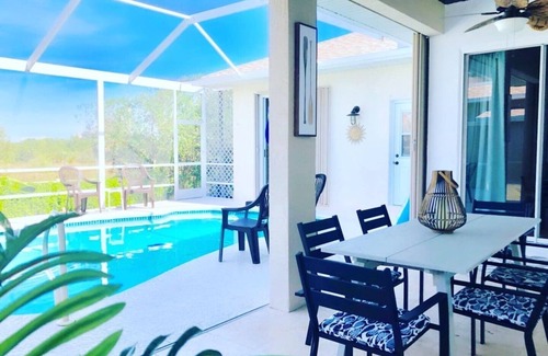 Apollo Beach House | Perfectly Comfortable Home steps to BEACH w/POOL & HOTTUB!