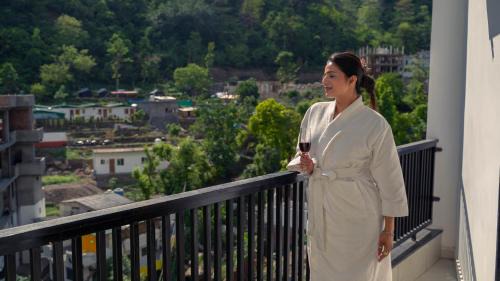 Haridwar Hotel | Perfectstayz Premium Mystic falls with Rooftop Pool & Cafe