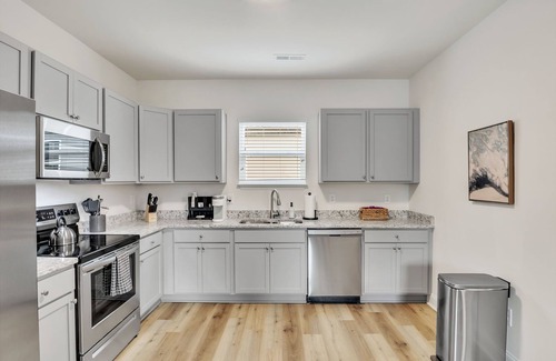 Greer House | Pet-Friendly 2BR Greer Home, King Beds & Fire Pit