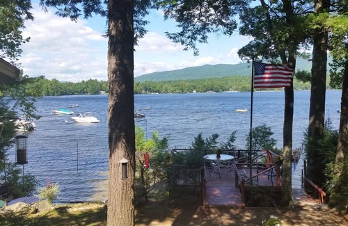 Moultonborough Cottage | Pet friendly, private sandy beach/dock, Spectacular Winnipesaukee Lake/Mountain