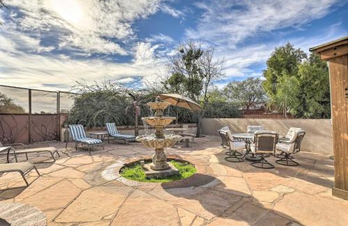 Tucson House | Pet-Friendly Tucson Casita Shared Hot Tub and Patio
