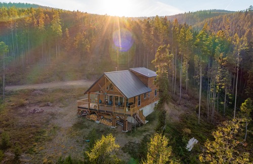 Philipsburg Cabin | Philipsburg Cabin on 14 acres. Spectacular views. Ski, Fish, Hike & Relax!