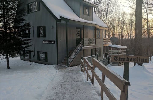Stambaugh Ski Chalet | Picturesque, clean, roomy chalet with great views and a hot tub