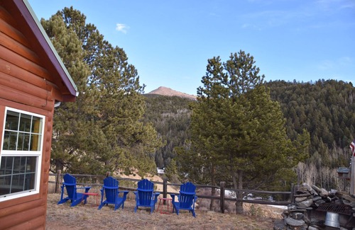 Cripple Creek Cabin | Pikes Peak’s Sentinel Point View, Starlink, WiFi, YouTube, Divide, Woodland Park