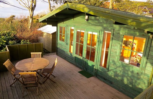 Burgh Island Cabin | Pine Lodge With Spectacular Sea Views And Sunsets The Perfect Romantic Get-Away