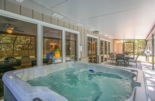 Arlington House | Pineapple Paradise~Pool+Hot Tub+Billiards+Grill!