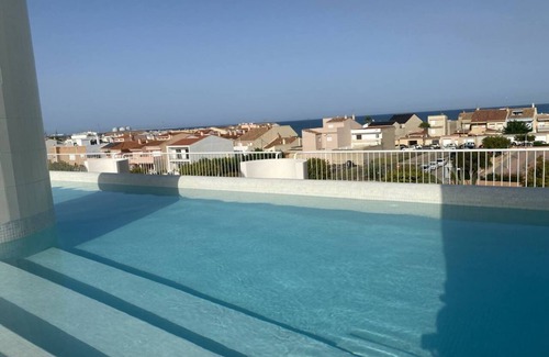 Puzol Apartment | Playa de Puzol con terraza y piscina