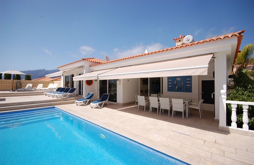 Santiago del Teide Villa | Playa La Arena, Luxury Villa, Heated Saltwater Pool, Pool Table, A/C, Fibre WIFI