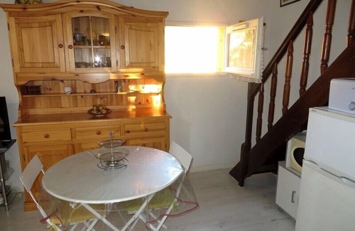 Cap d'Agde Apartment | PLEASANT AIR-CONDITIONED MEZZANINE STUDIO WITH TERRACE
