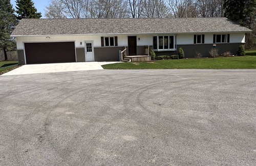 Glenbeulah House | Plymouth , Elkhart Lake area home, private country setting and newly renovated