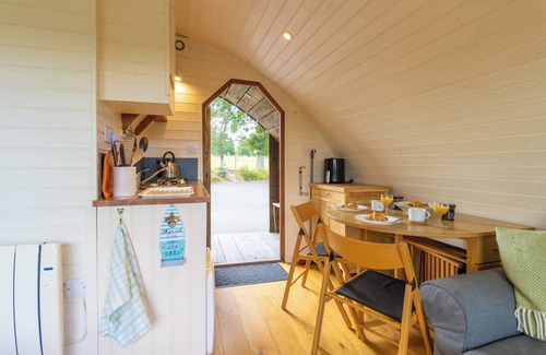 Llangammarch Wells House | Pod2 Kingfisher Powys River Glamping Pods Builth Wells Wales