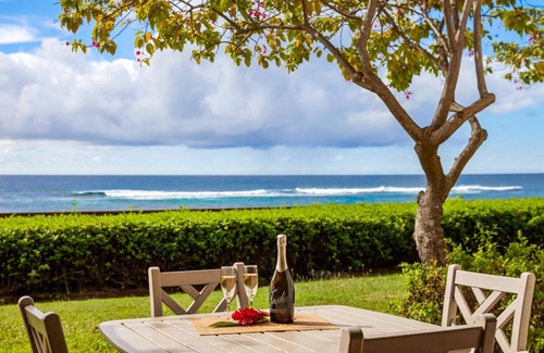Poipu House | Poipu Kapili 54 - Air Conditioned OCEANFRONT Townhome - Can't beat our views