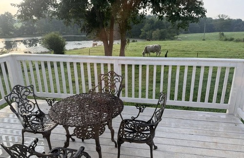 Greer House | Pond View provides a quiet privacy just 8 minutes from the airport.