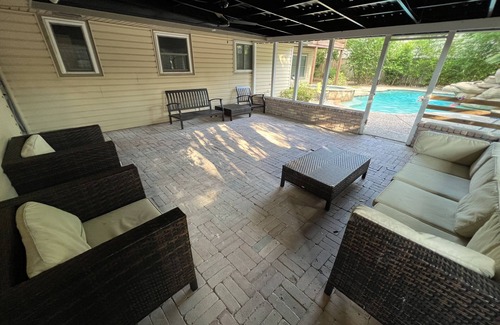 Spring Branch West House | Pool Paradise, Covered Patio & Game Room!