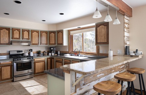 Rollinsville House | Pool Table and Media Room in 3-Level Family-Friendly Home with Gorgeous views