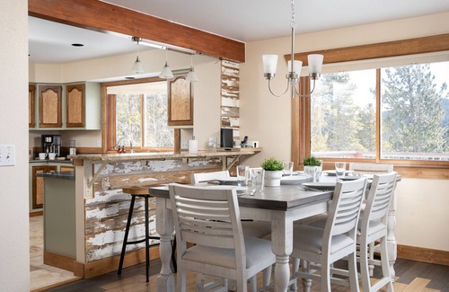 Rollinsville House | Pool Table and Media Room in 3-Level Family-Friendly Home with Gorgeous views