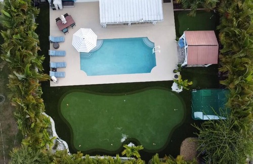 Port Saint Lucie Resort | Port St Lucie 4 Bedroom Home With Private Oasis - Pool, Bar & Golf