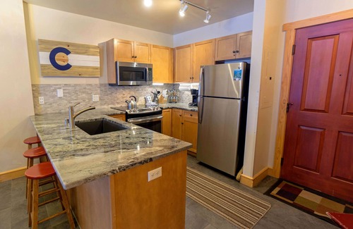 East Village at Copper Condo | Premium Gold rated, Ski in+out, 1st floor walkout! VIEWS and UPGRADES!