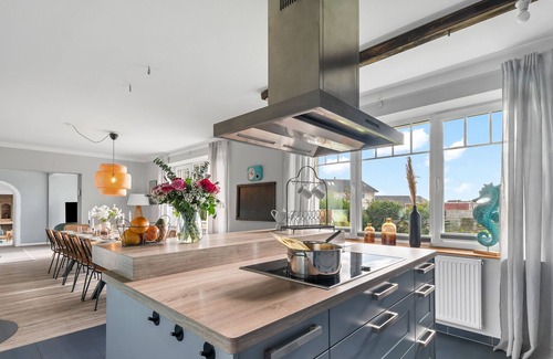 Dagebuell House | Premium vacation home on the Wadden Sea with sauna and garden - Bi uns bis du to hus