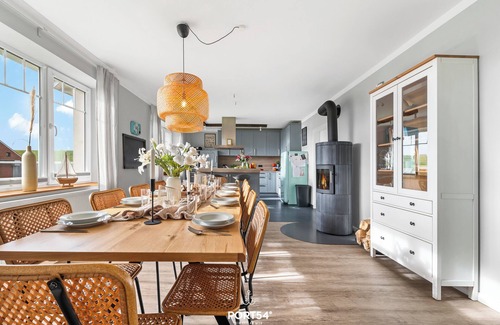Dagebuell House | Premium vacation home on the Wadden Sea with sauna and garden - Bi uns bis du to hus