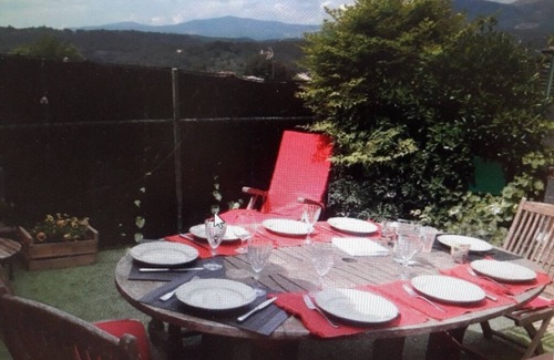 Villeneuve-Loubet House | Pretty Villa in private domain, terraces, clim, 2 swimming pools, tennis, restaurant, park