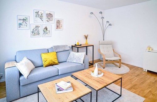 Basel City Centre Apartment | Prime Apt near Messe 2min– for Fairs & Exhibitions