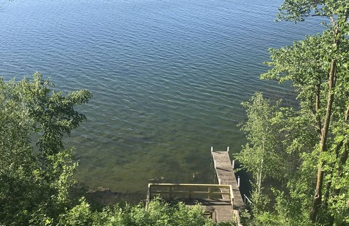 Alexandria House | Prime Latoka 165 ft Lakeshore 2 acres with boat dock total remodel