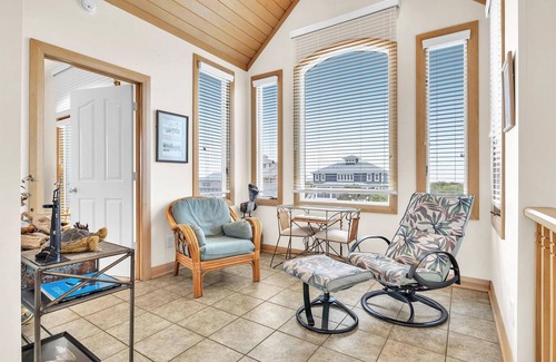 Caswell Beach House | Prime Time: Stunning Views of Marsh and Ocean, Elevator