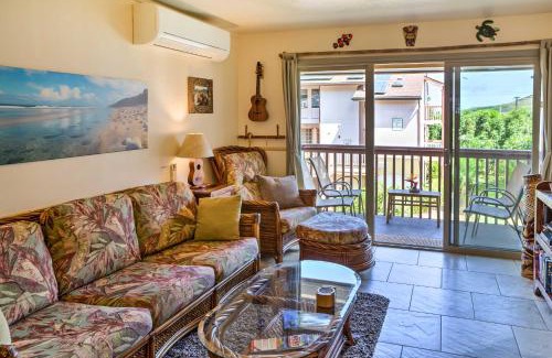 Nawiliwili Apartment | Pristine Lihue Condo with Balcony Walk to Beach!