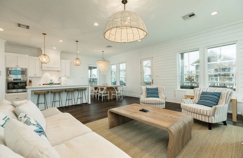 Beachside Village House | Private 5/4.5 Home Steps from Beach and minutes from Galveston attractions