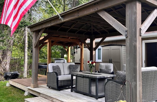 Grayling Cabin | Private and beautiful two bedroom cabin with non motorized access to lake.