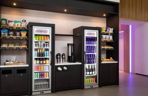 Downtown Miami Condo | Private balcony with panoramic views of Downtown Miami and Biscayne Bay.