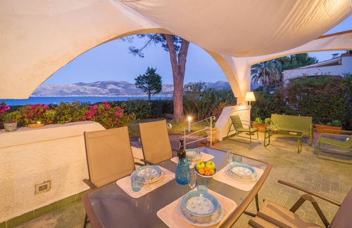 Carini Villa | Private beach, exclusive residence, view of the gulf, smell of the sea!