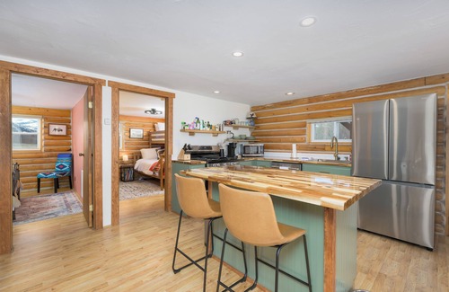 Anaconda Cabin | Private Creekside Log Cabin on 80 acres! Winter & Summer Recreation Paradise