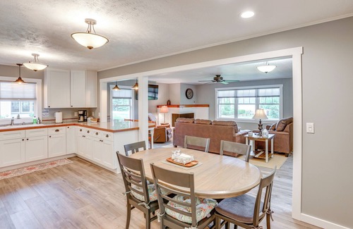 Maple City House | Private Dock: Newly Renovated Home Near Bear Dunes