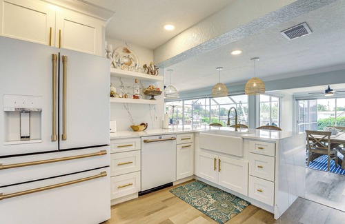 Palmetto House | Private Fishing Dock: Waterfront Palmetto Home!