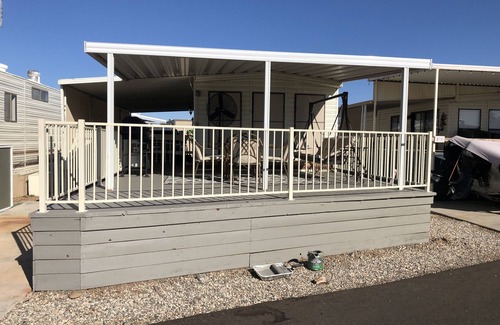 Lake Havasu City House | Private Gated Community Home With Beautiful Partial Lake View and launch ramp.