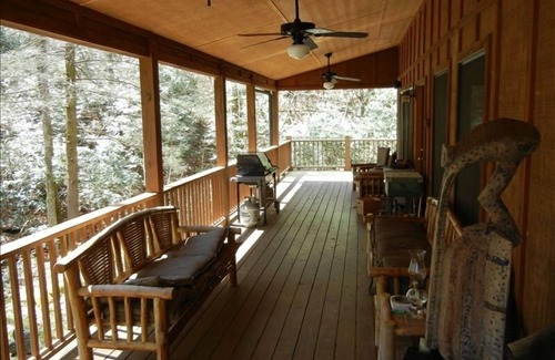 Brevard Cabin | Private Home on Former Summer Camp w/Trout Pond, Fields & More