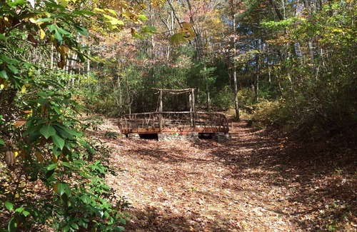 Brevard Cabin | Private Home on Former Summer Camp w/Trout Pond, Fields & More