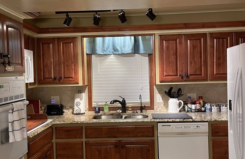 Wagoner House | Private home with beautiful lake views.
