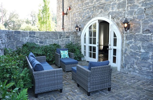 Santa Rosa Apartment | Private King Suite at the Historic Stonehouse Inn!