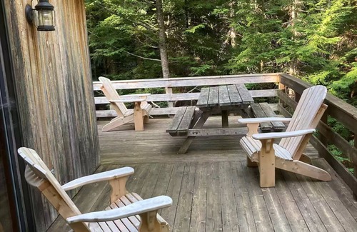 Mount Desert Cabin | Private Lake Access near Acadia National Park - 3 bedrooms available