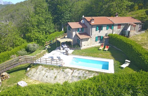San Rocco in Turrite House | Private Pool, WiFi, 6 People, middle of Nature