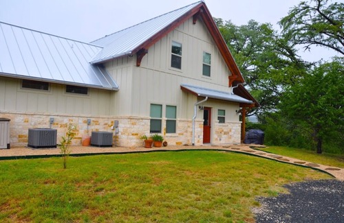 Utopia House | Private Riverfront Lodge with Mountain Views Between Lost Maples and Garner Park