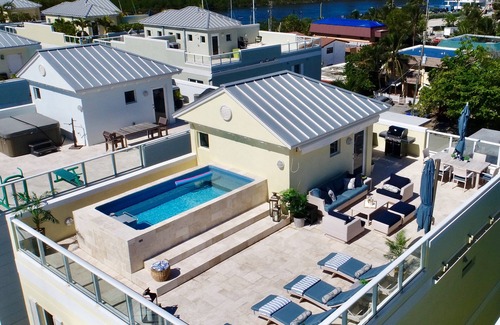 North Beach House | Private Rooftop Pool, Luxury Oceanside Home, White Sand Quiet Beach, Elevator