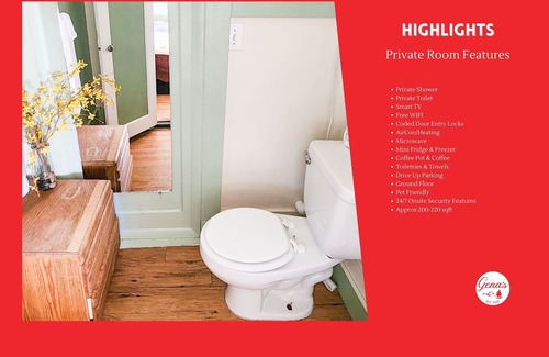 Dunlap Apartment | Private Room #7: Queen Bed + Youth Twin Loft Bed