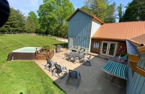 Bloomington House | Private room w/Shared Pool, Hot Tub and Fire Pit